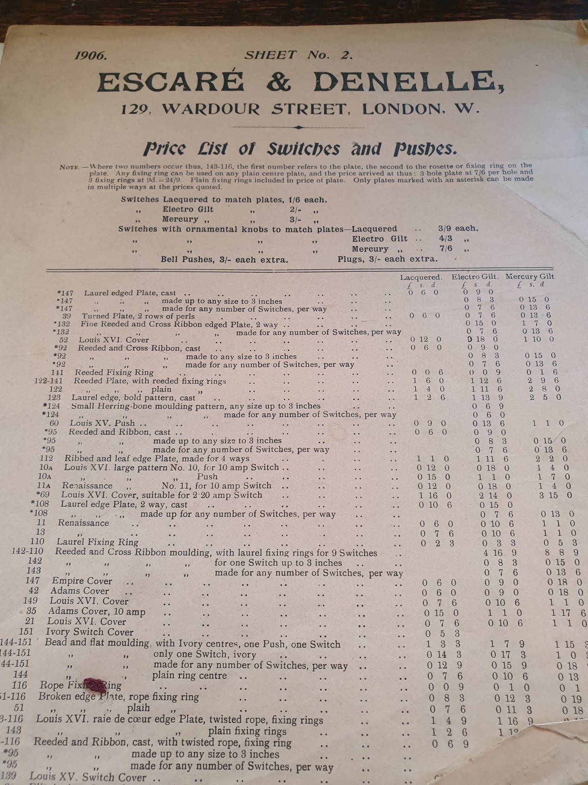 Style of Escaré & Danelle | Large "Versailles" Prism Lantern | England or France Early c.20th | SOLD - Image 5