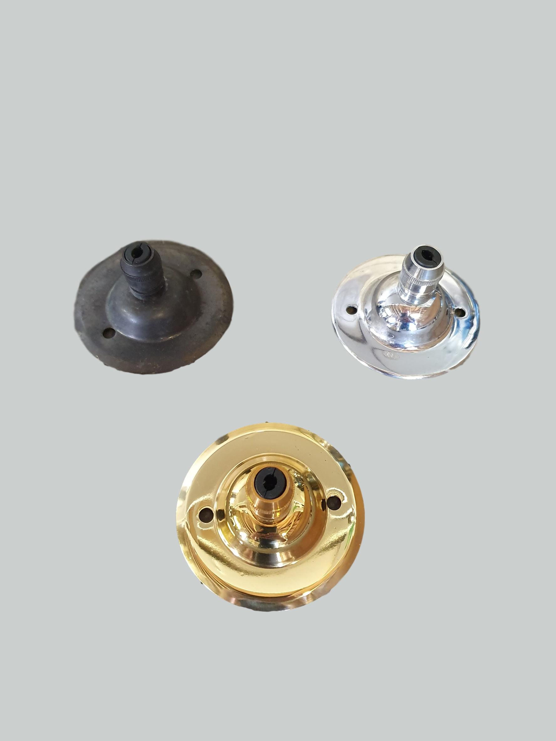 3in Diam Ceiling Plate | Cordgrip | 2in Centre Fix