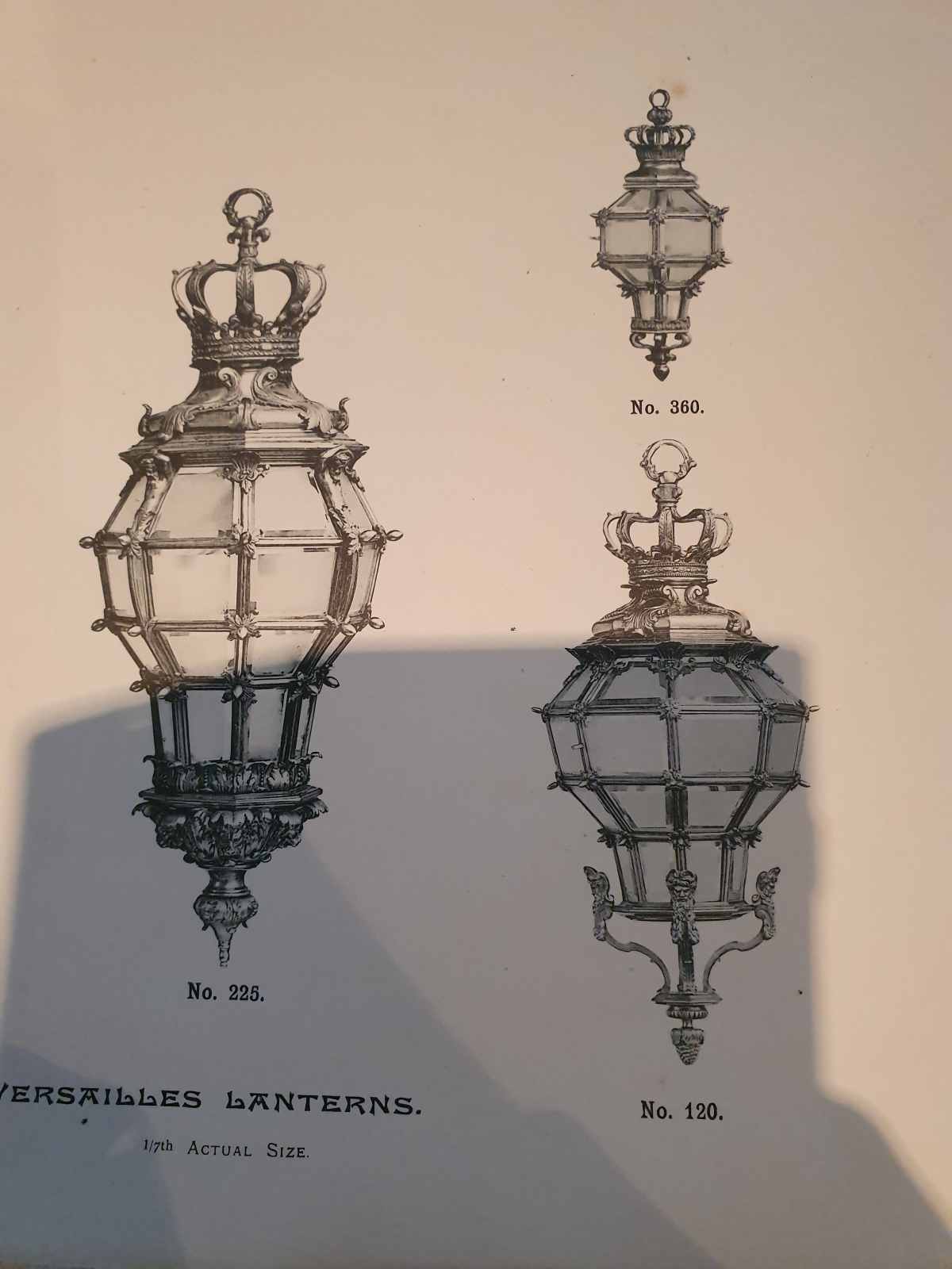 Style of Escaré & Danelle | Large "Versailles" Prism Lantern | England or France Early c.20th | SOLD - Image 6