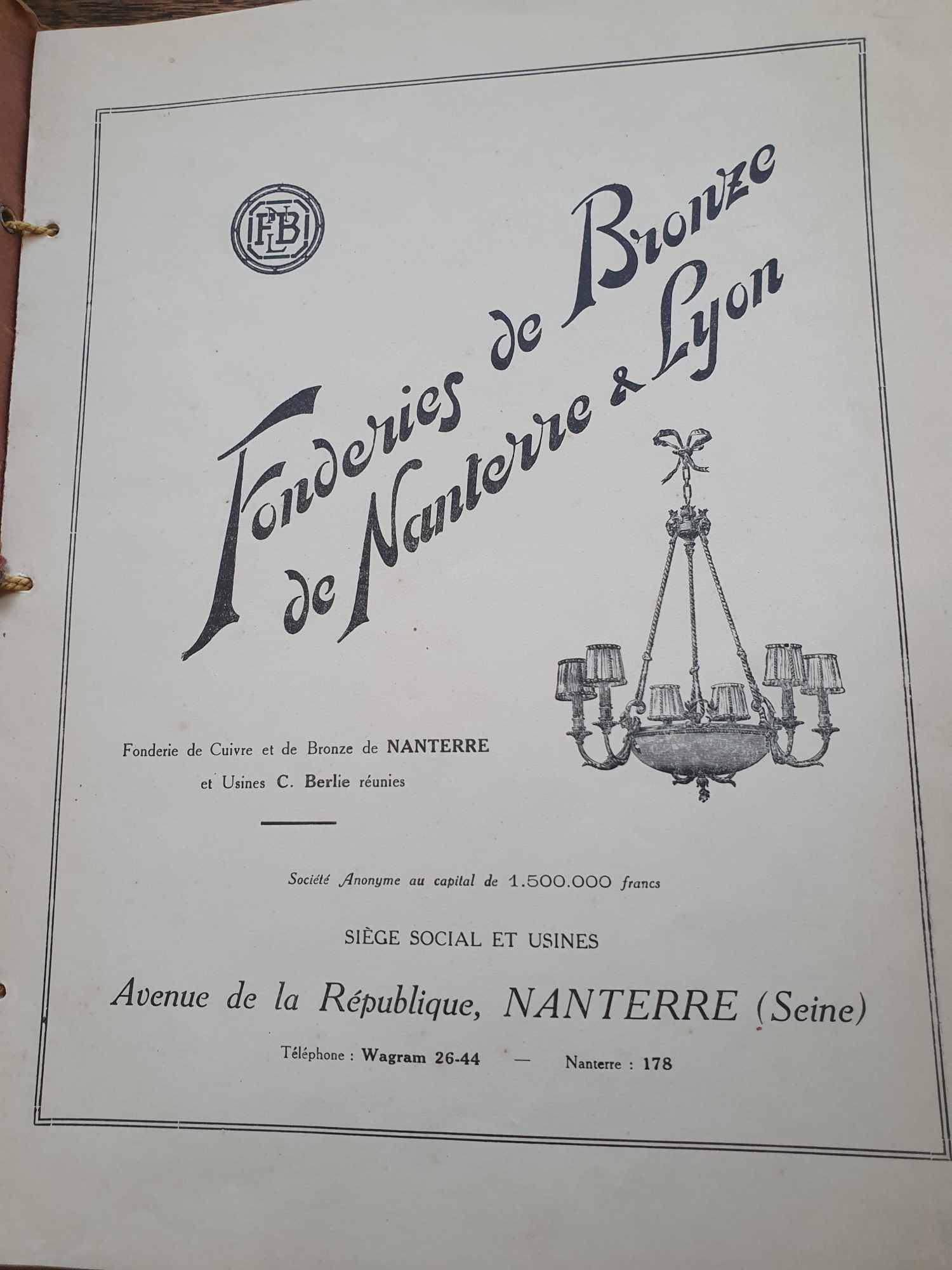 Fonderies de Bronze, Nanterre & Lyon | Neo-Classical Brass Gasolier | France Early c.1910 | SOLD - Image 5