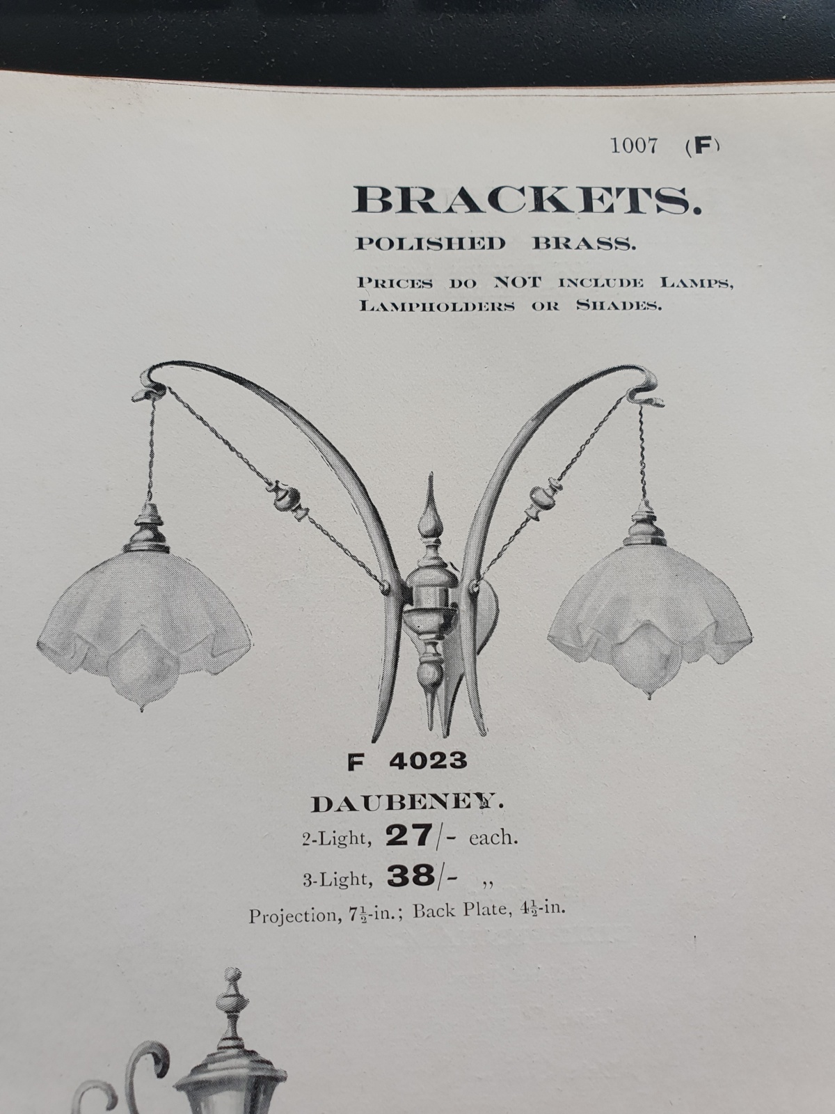 The General Electric Company (G.E.C) | 3 Art Nouveau Wall Lights | England c.1905 - Image 11