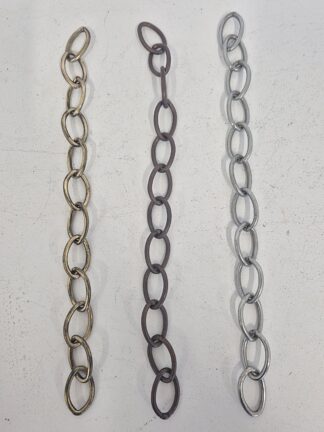 Oval-link "Chandelier" Chain | 37mm/1.25in | Price per 46cm/18in