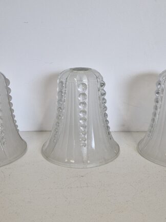 Ezan (Jean Gauthier) | 3 Art Deco Lampshades | France c.1930