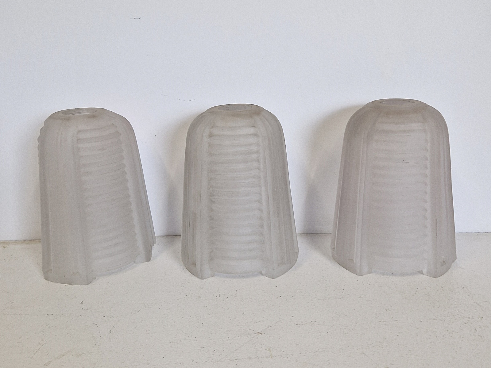 Henri Petitot | 3 Art Deco Lampshades | France c.1930