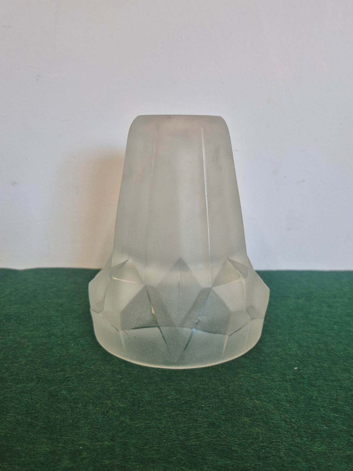 Verrerie D’art Degué | 2 Similar Art Deco Lampshades | France C.1930