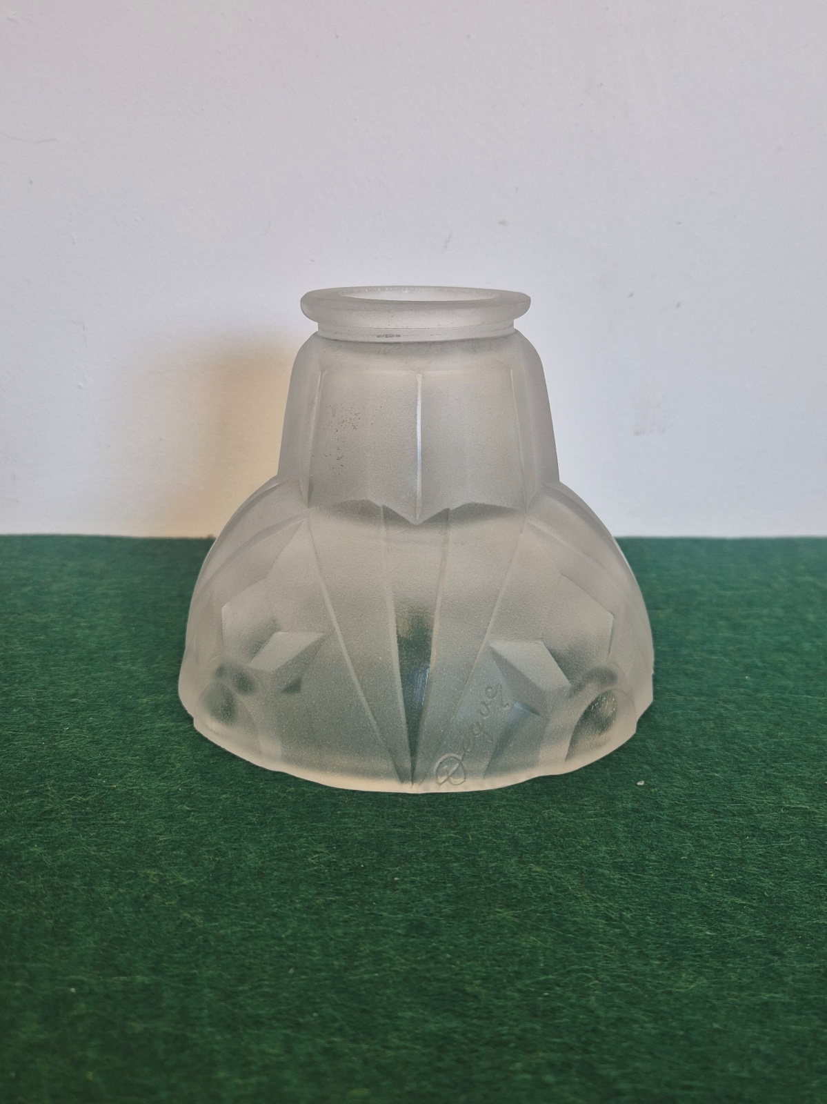 Verrerie D’art Degué | 2 Art Deco Lampshades | France c.1925