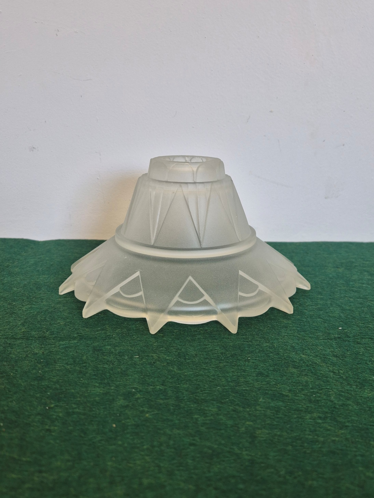 Unsigned | 5 Frosted Art Deco Lampshades | Price for 1