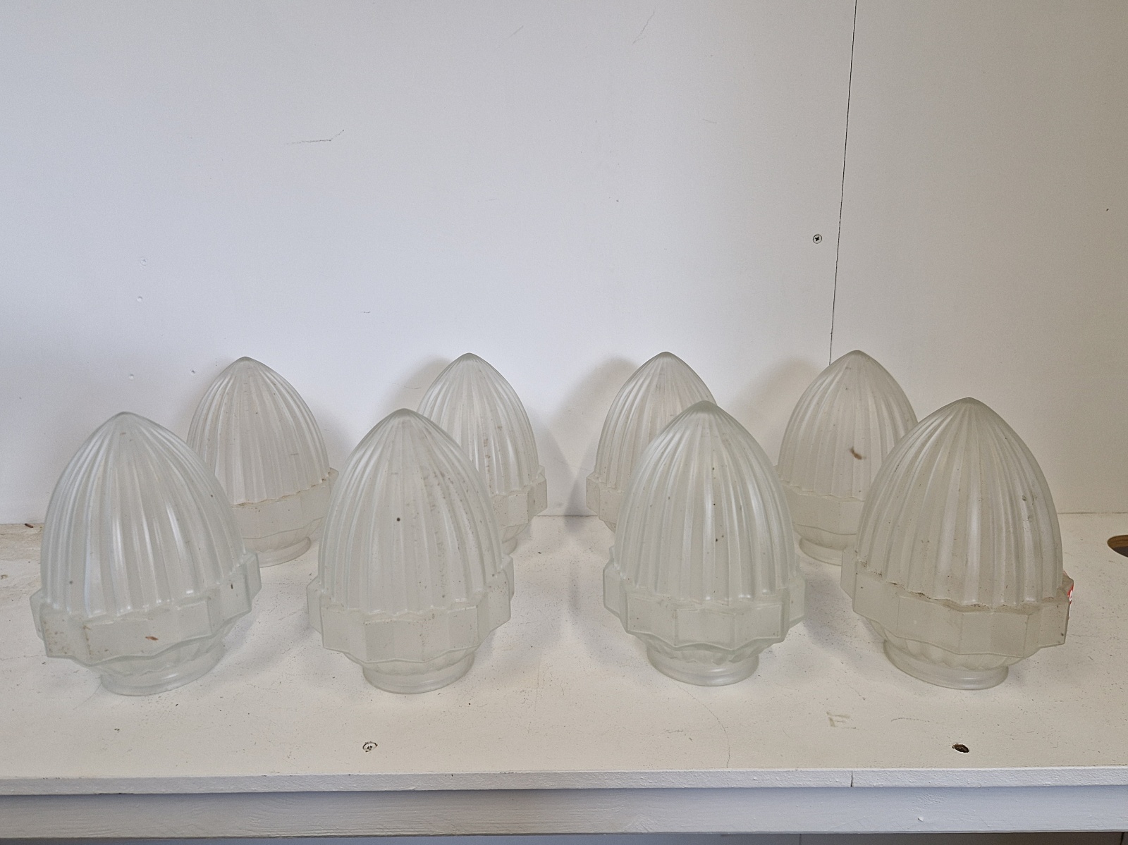 8 Art Deco Globes | Price for 1