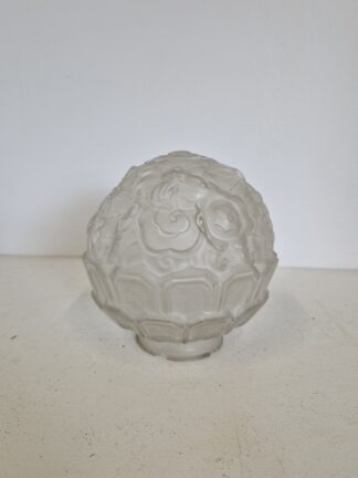 Unsigned | Art Deco Globe | Flower Pattern