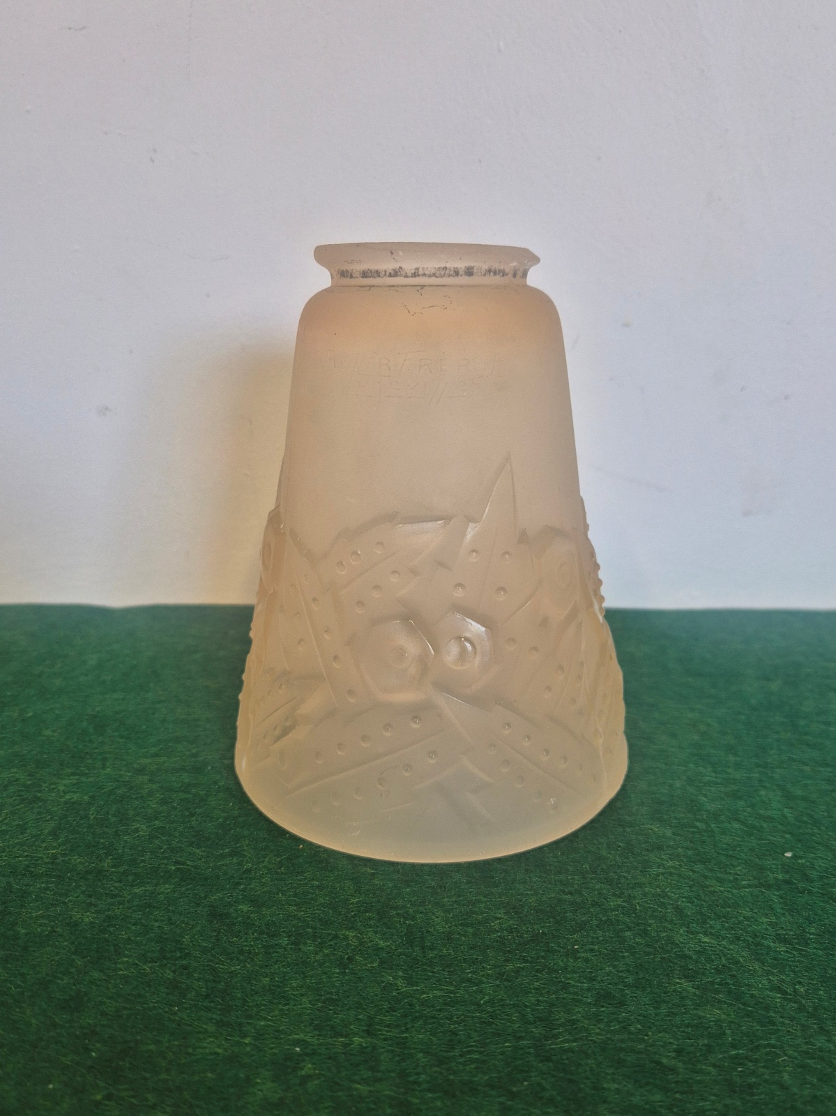 Muller Frères, Luneville | 3 Magnolia Pink Art Deco Lampshades | Price for 1
