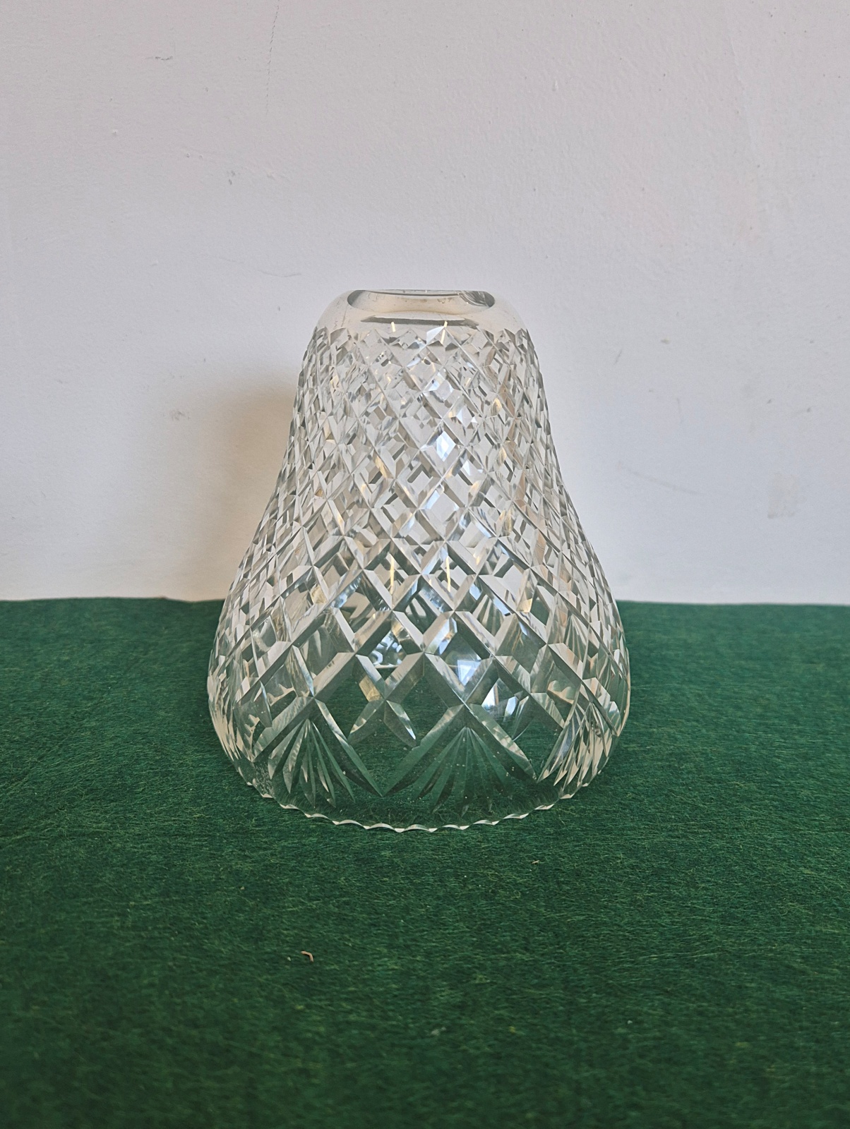 Unsigned | Cut-Glass Lampshade | England c.1910