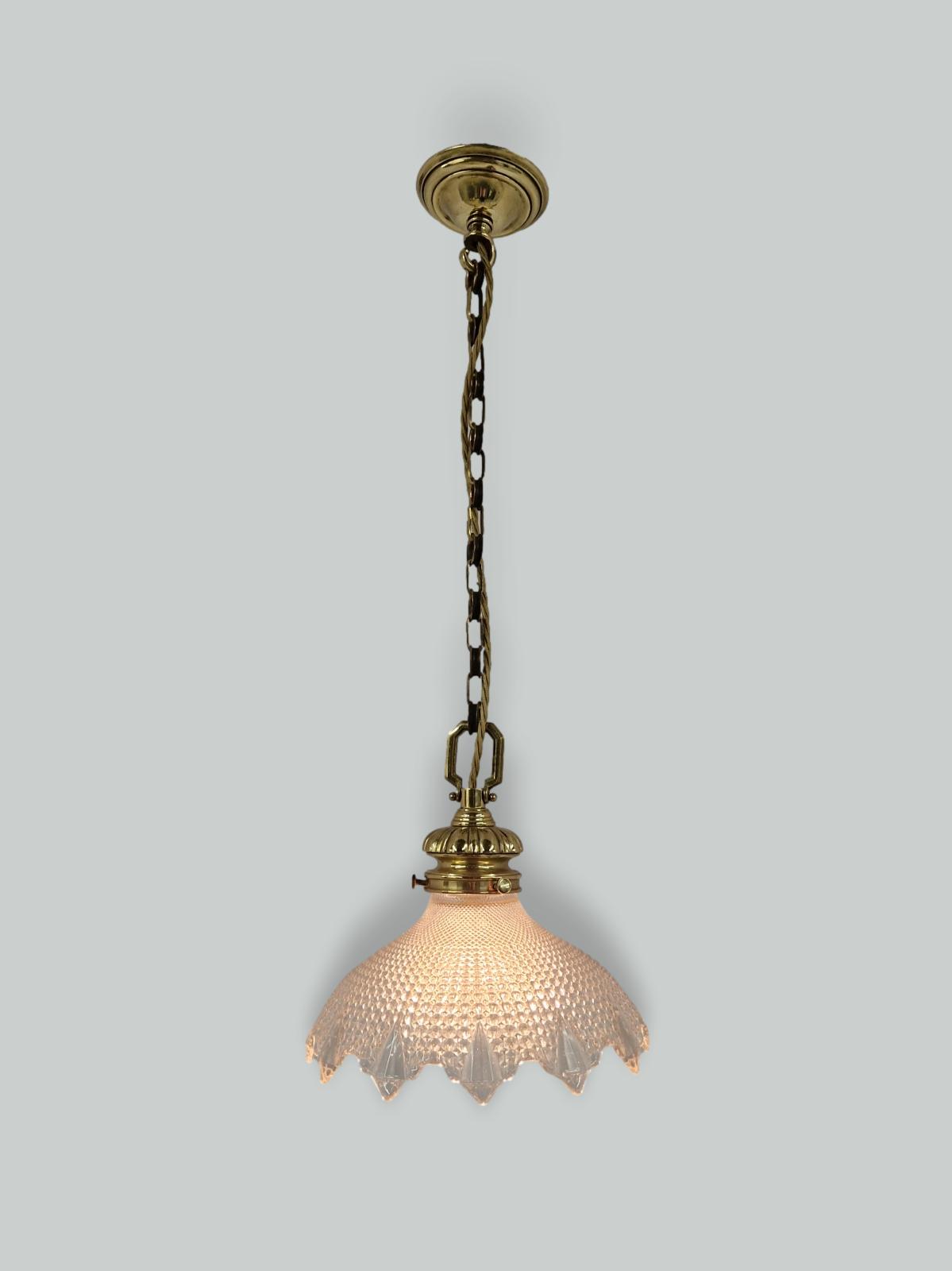 The General Electric Company (G.E.C) | Coolie Pendant Lampshade | England 1900-25 | SOLD