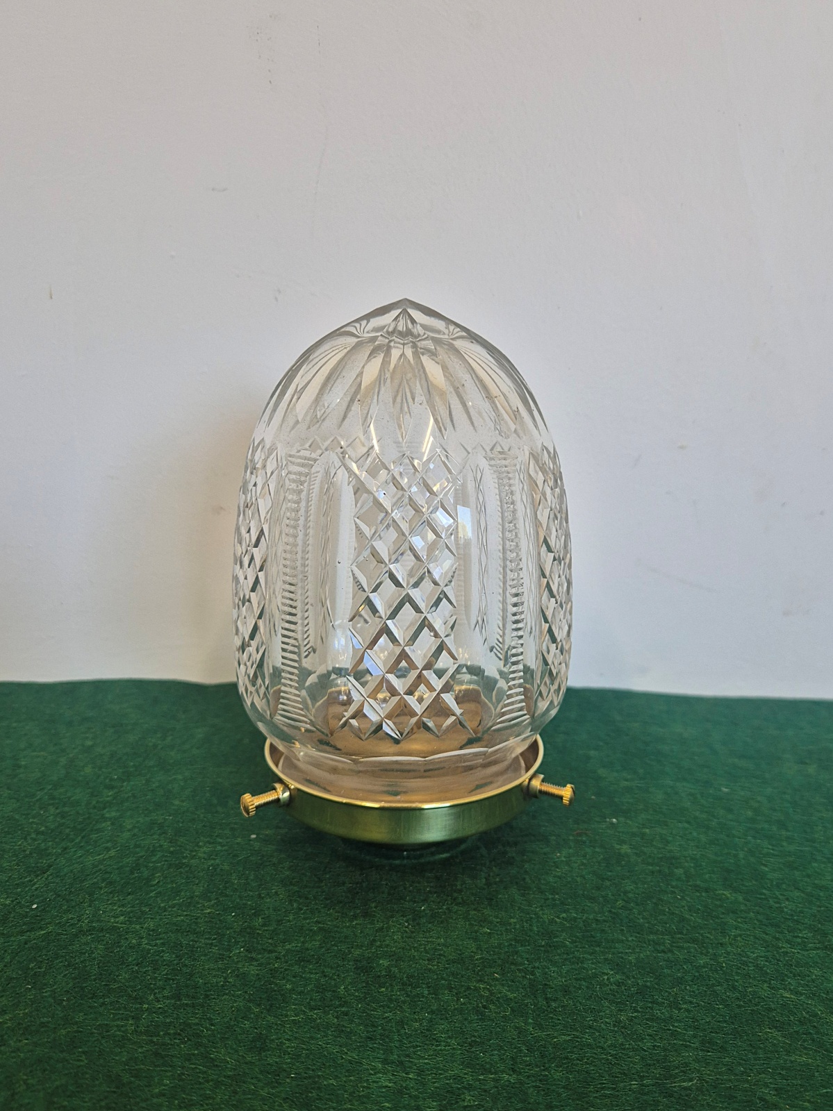 Cut-glass 'Pineapple' Lampshade | England c.1910