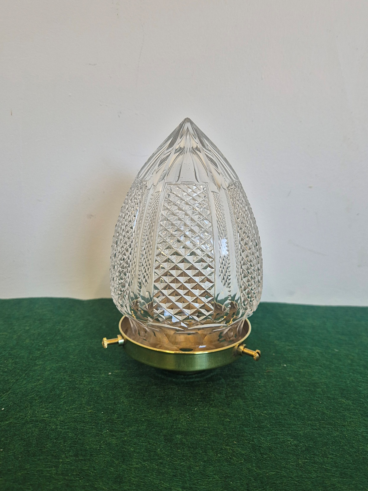 Cut-glass 'Pineapple' Lampshade | England c.1910