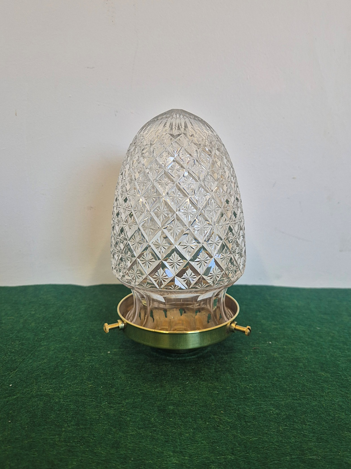 Cut-glass 'Pineapple' Lampshade | England c.1910