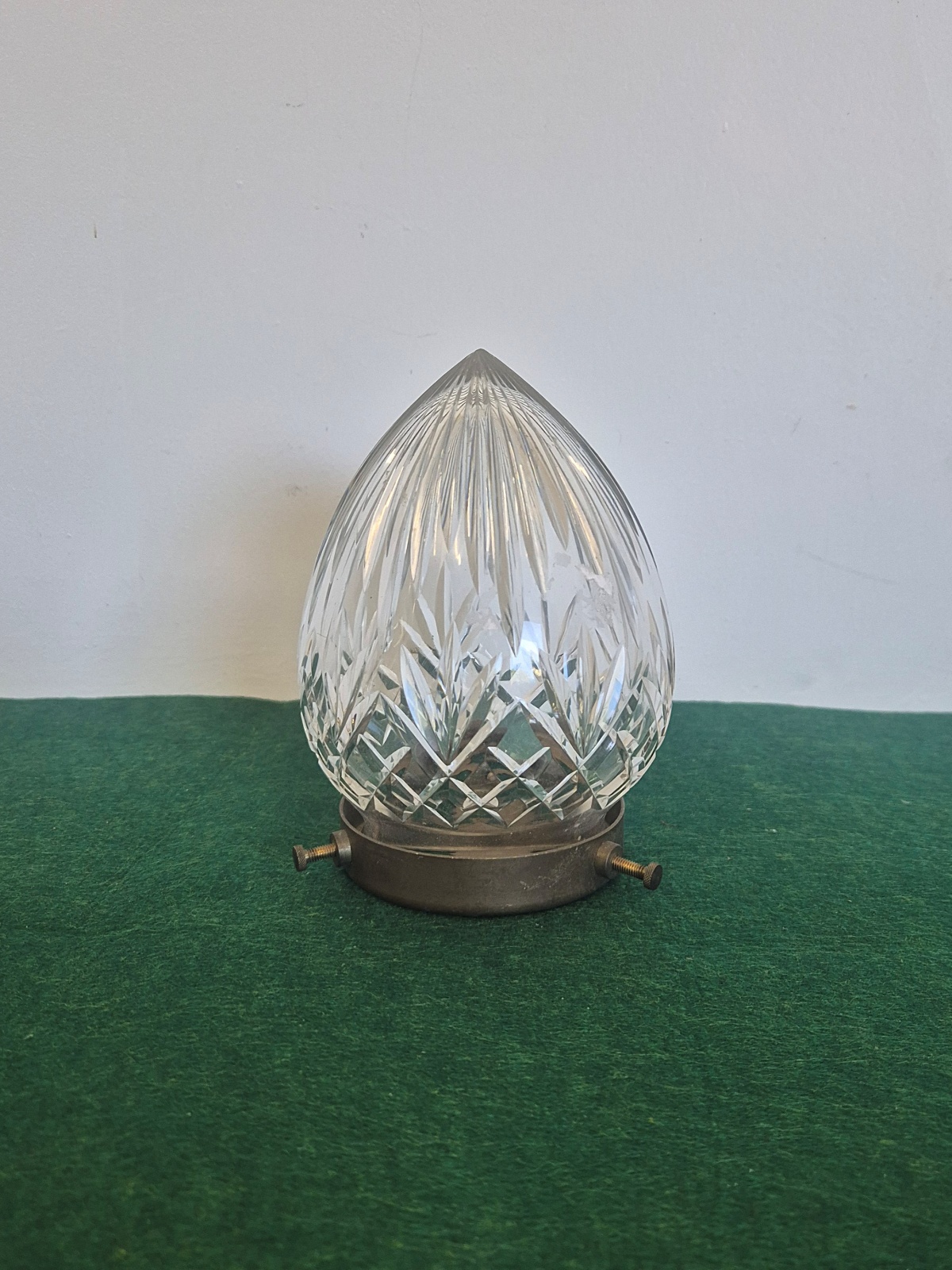 Small Cut-glass Gas-shade | England c.1910