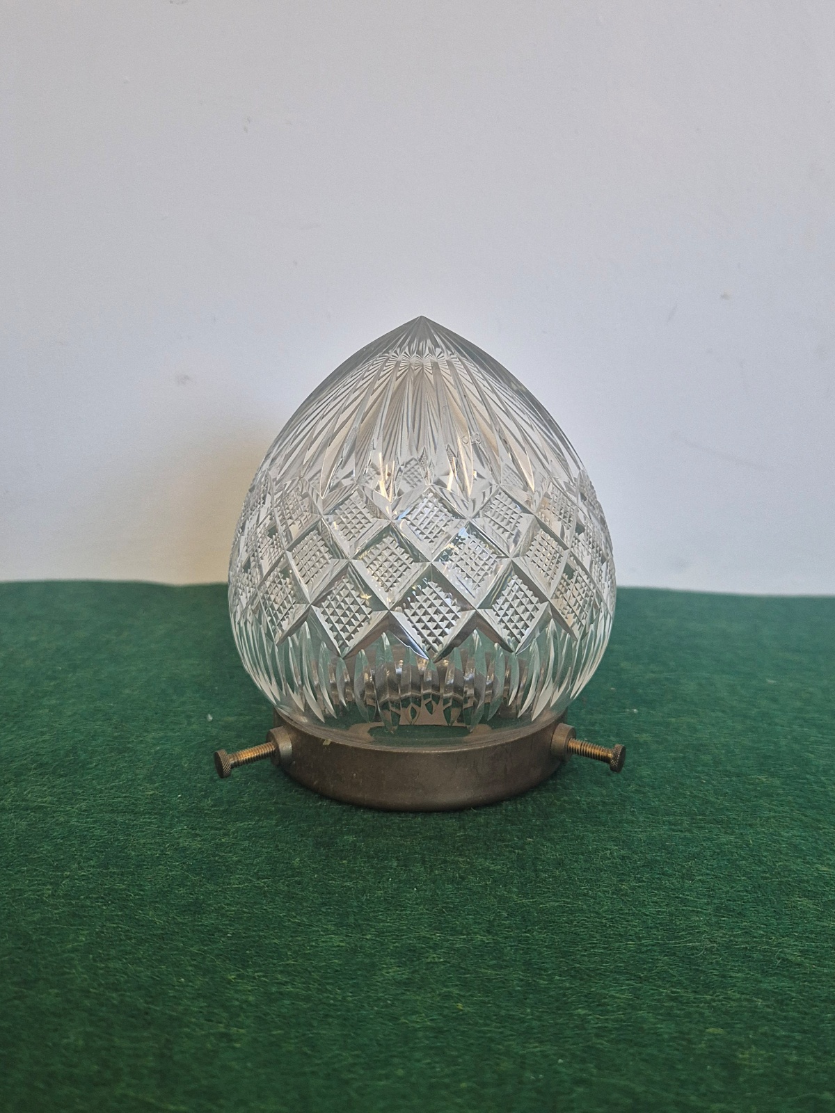Small Cut-glass Gas-shade | England c.1910