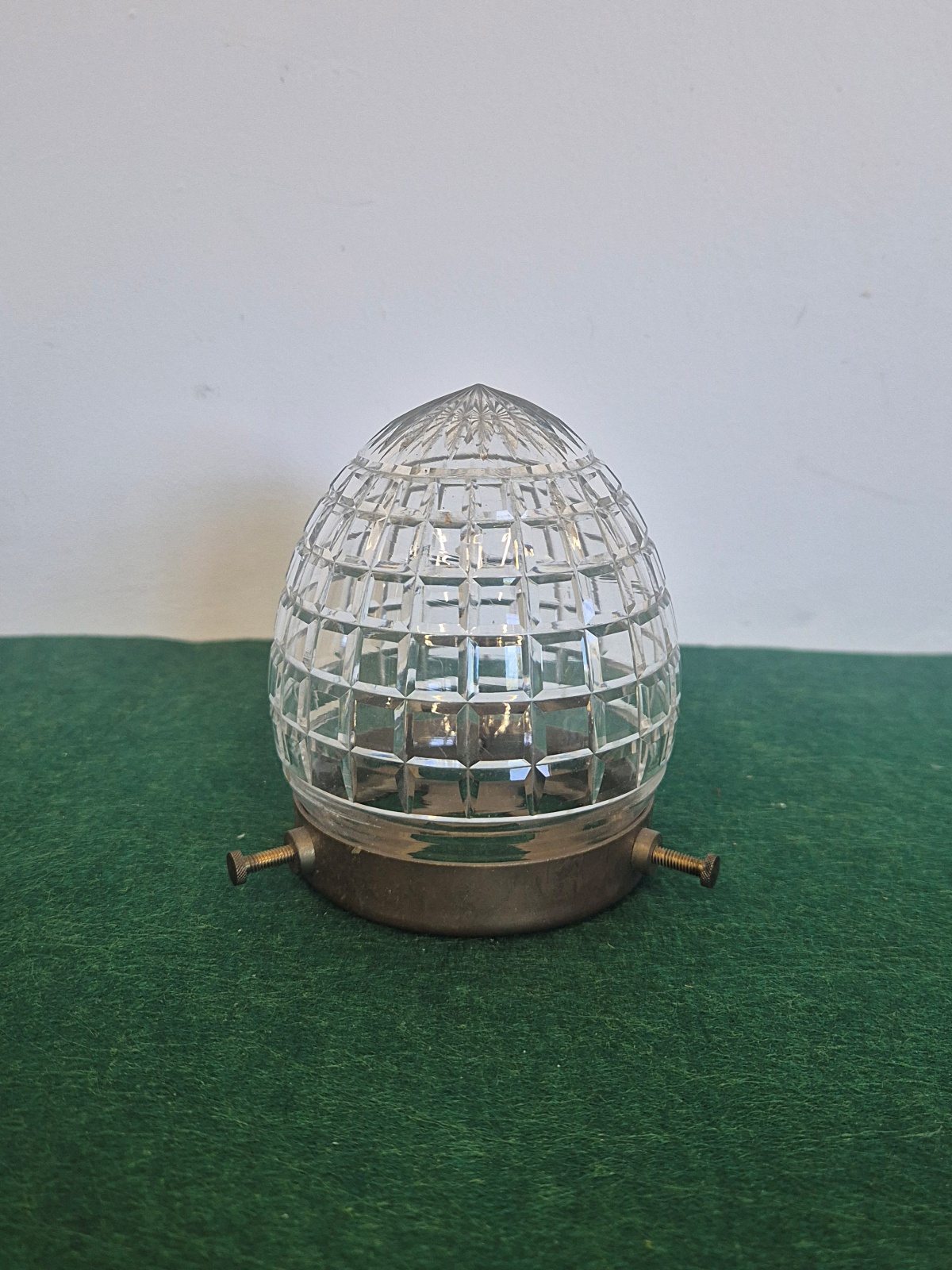 Small Cut-glass Gas-shade | England c.1910