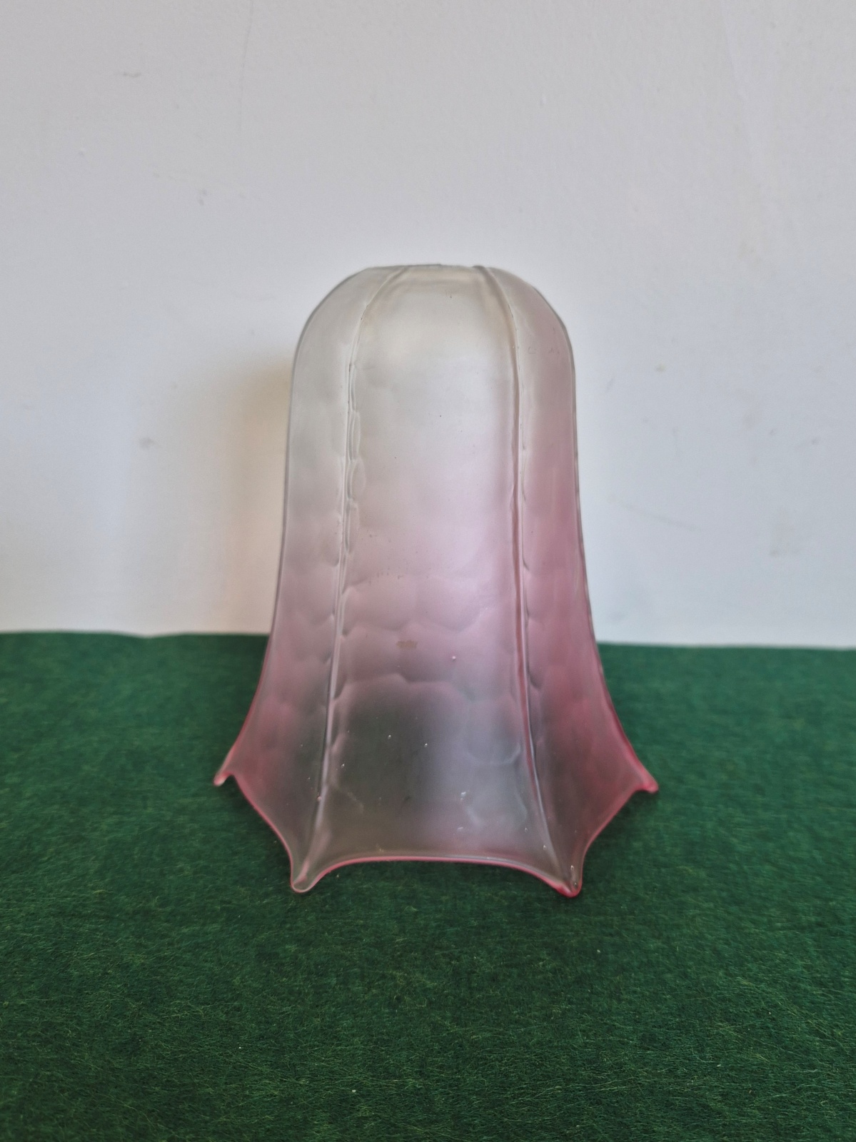 Unsigned | Good Quality Cranberry Lampshade | England c.1910