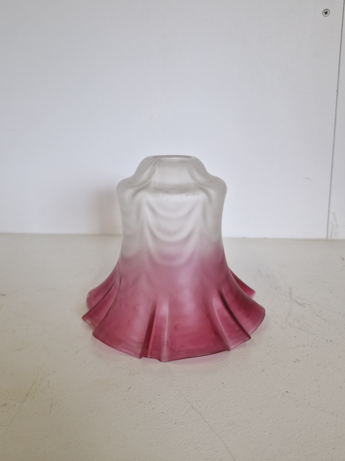 Good Cranberry Glass Lampshade