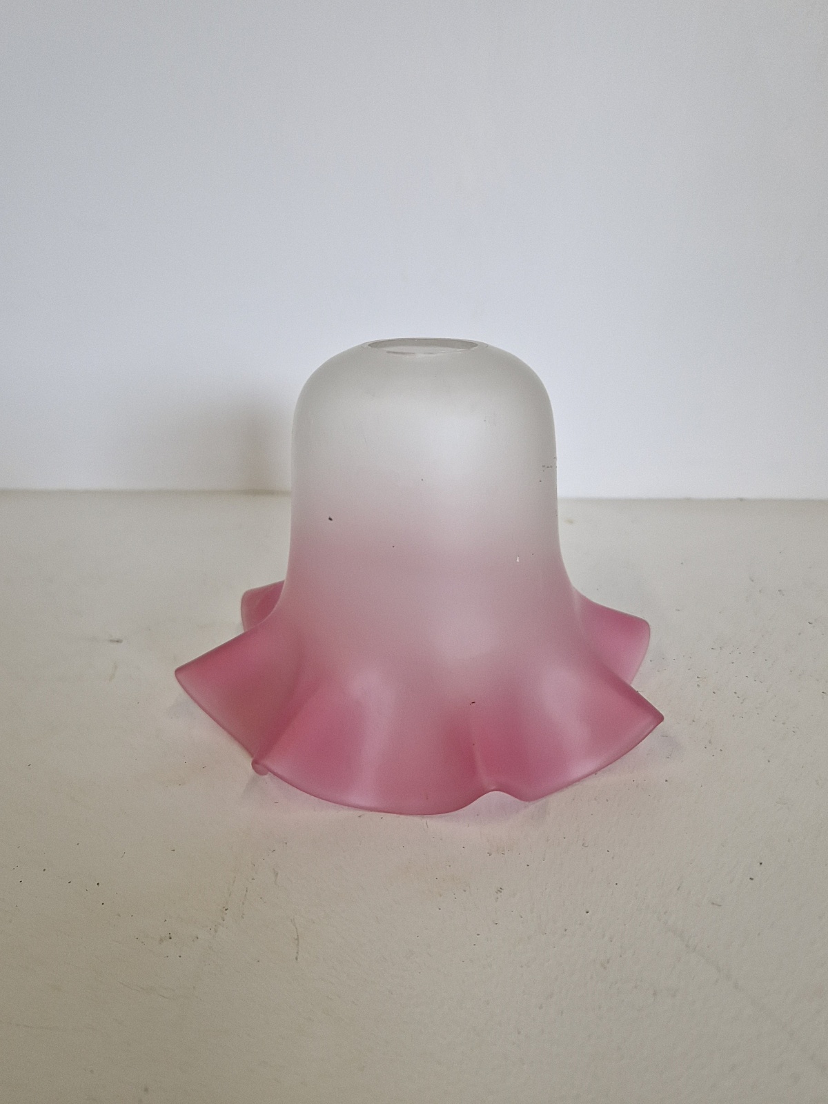 Pink Satin-Glass Bijou Lampshade