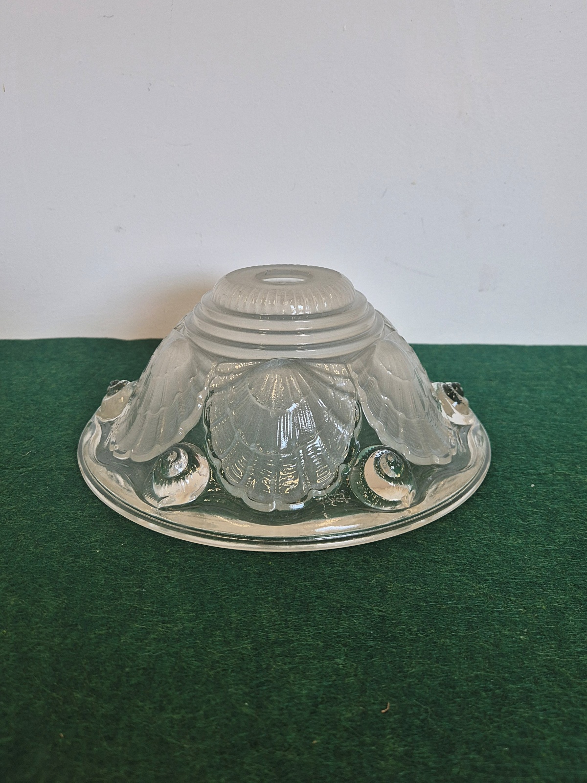 Verreries D’Art Lorrain (VAL) | Single Frosted Lampshade | France c.1935