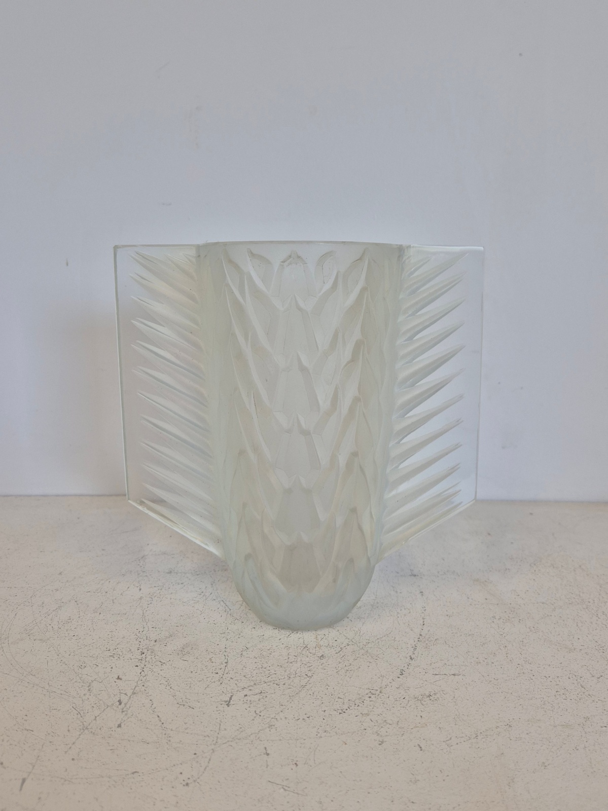 Sabino | Opalescent-glass Art Deco Lampshade | France c.1930