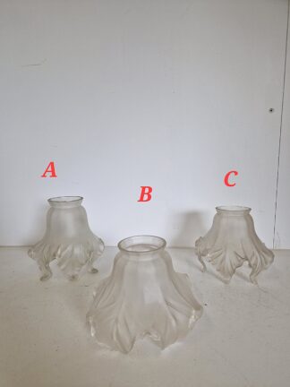 Unsigned | Collection of Similar "Lily" Lampshades | France c.1920