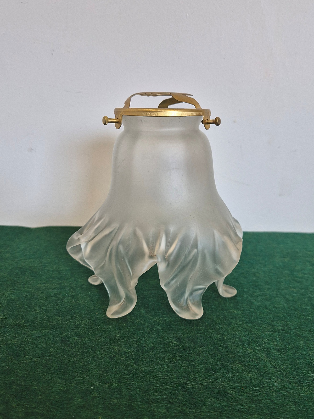 Unsigned | Satin "Lily" Lampshade | France c.1920
