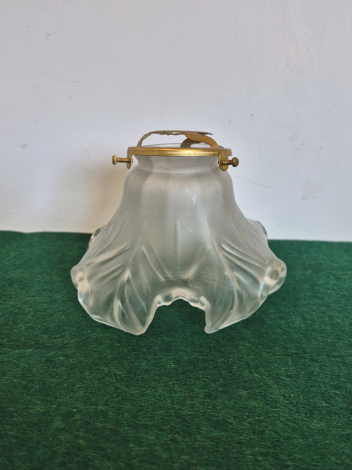 Unsigned | Satin "Lily" Lampshade | France c.1920