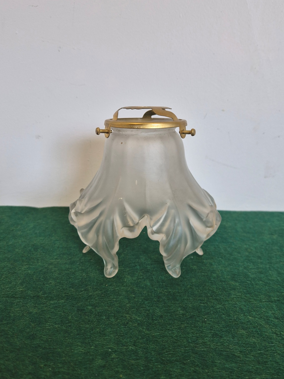 Unsigned | Satin "Lily" Lampshade | France c.1920