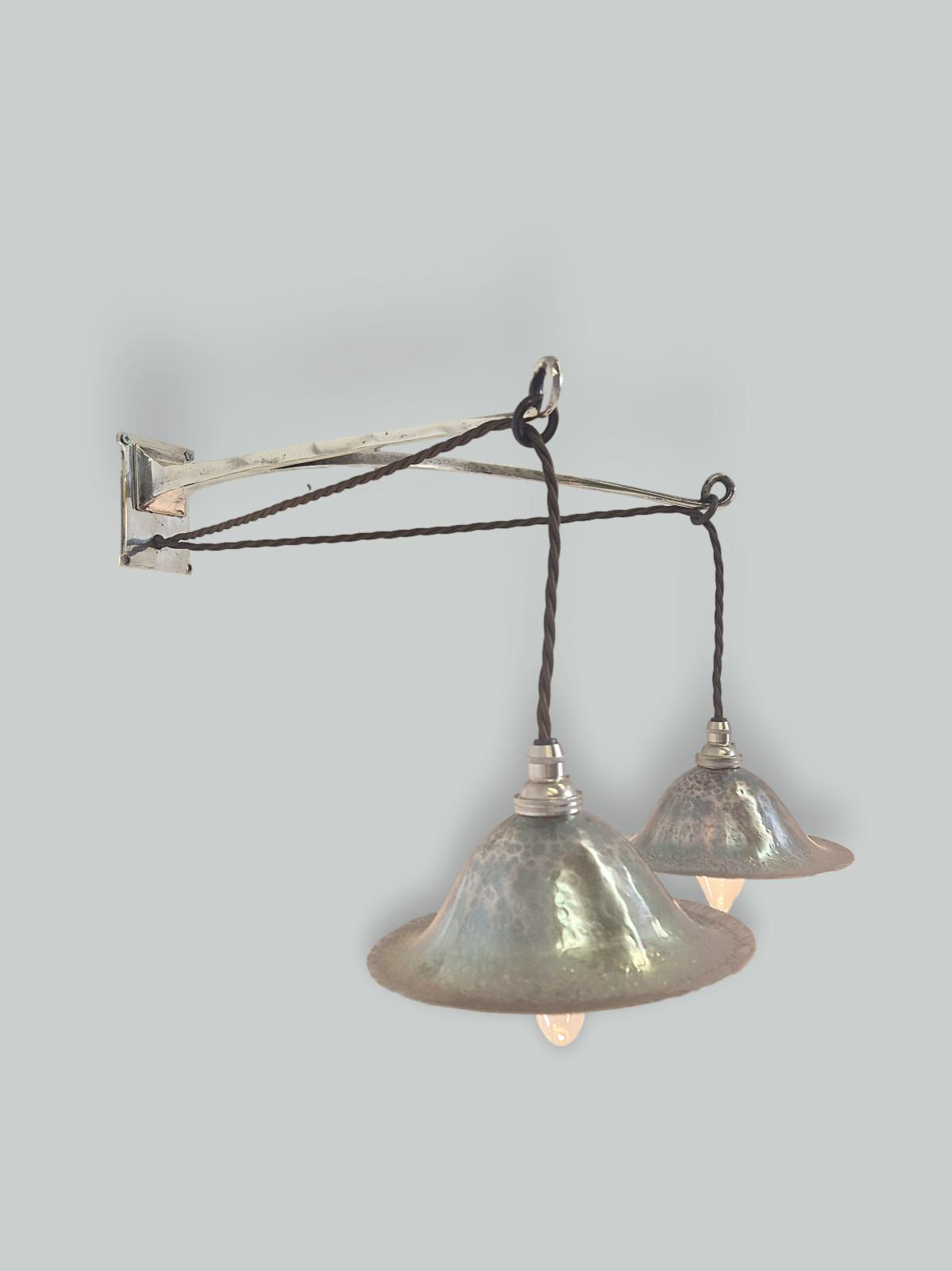 The Birmingham Guild of Handicraft | 4 Arts & Crafts Wall Lights | England c.1900