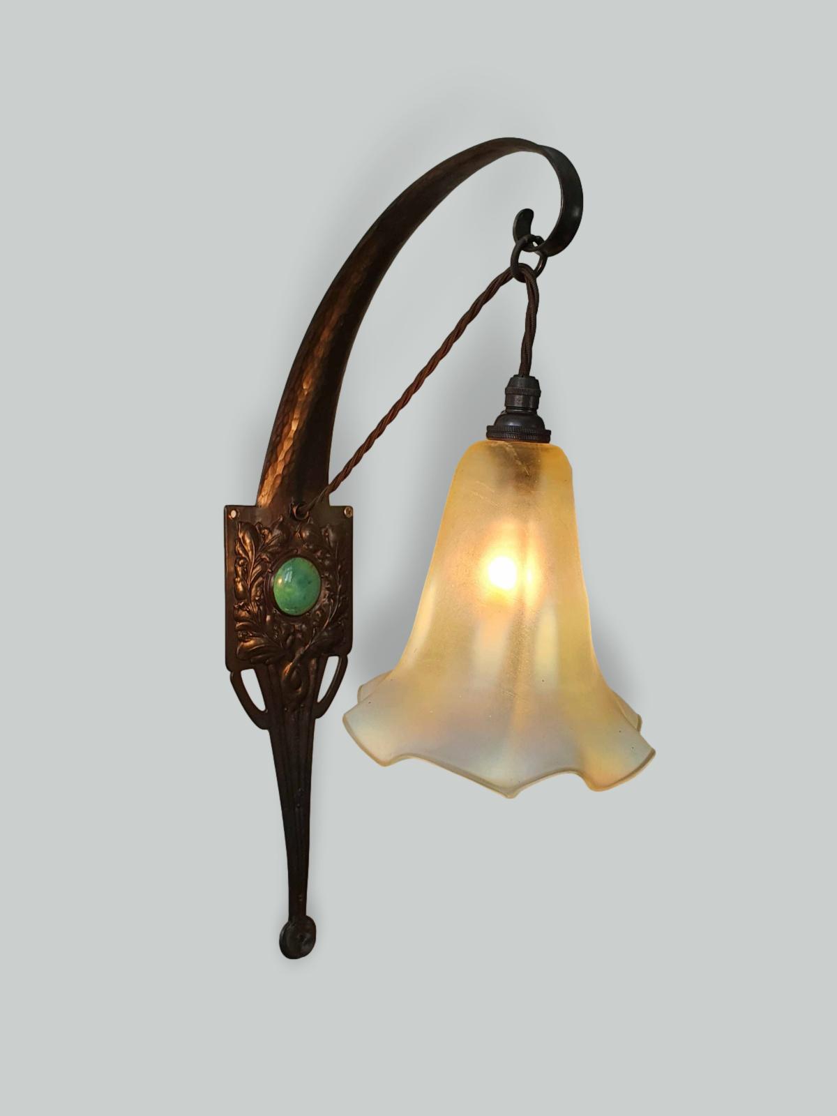 Style of John Pearson for The Guild of Handicraft | Arts & Crafts Wall light | England c.1905 | SOLD