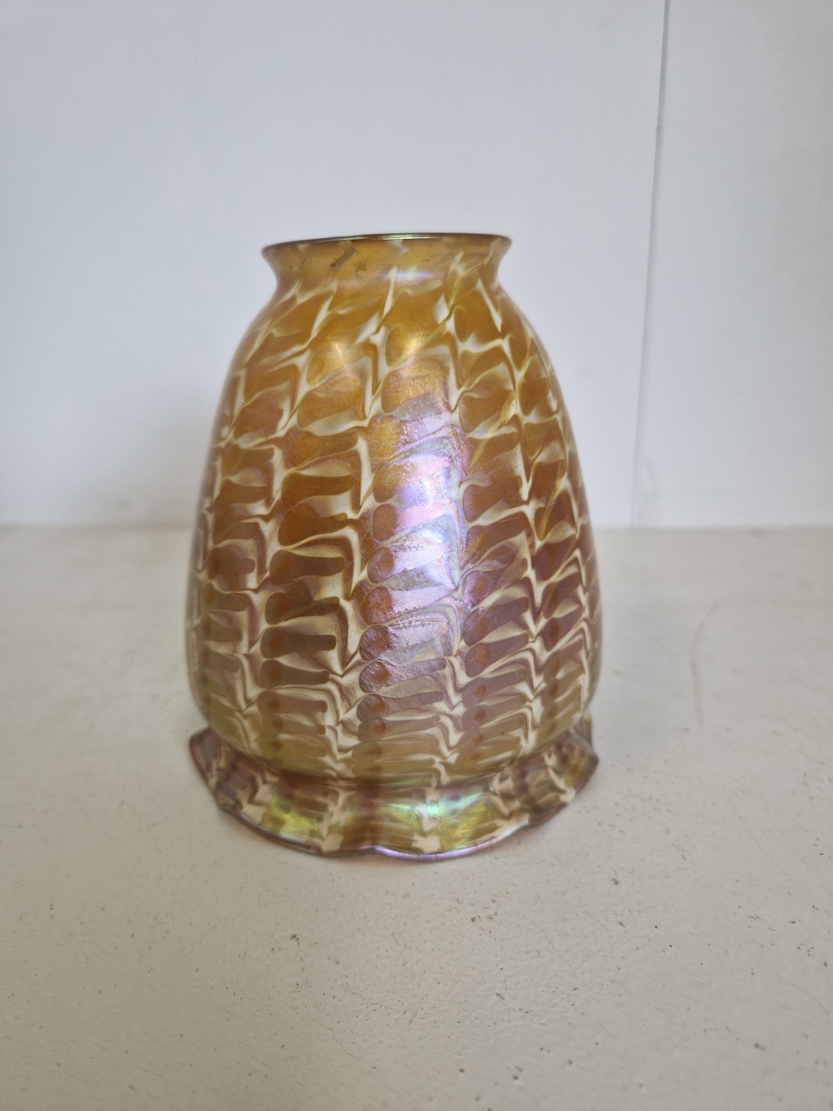 Irridescent Lampshade | Possibly Reproduction