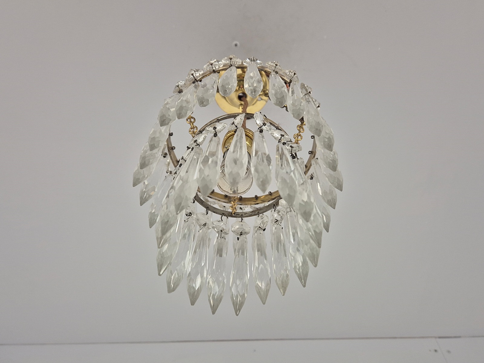 Unsigned | Collection of 3 Small "Waterfall" Lustres | Available To Buy Seperately - Image 6