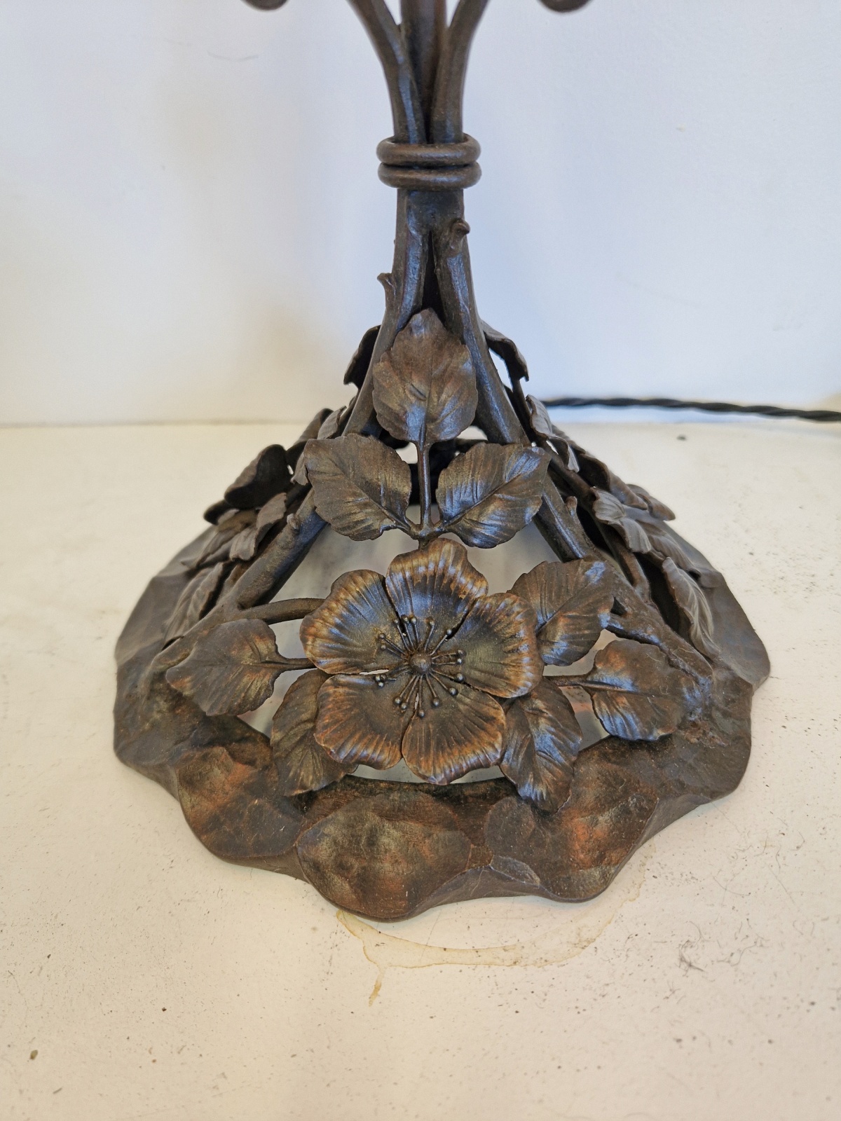 Louis Janin and Charles Schneider | Twin-Arm Desk Lamp | France c.1925 - Image 8