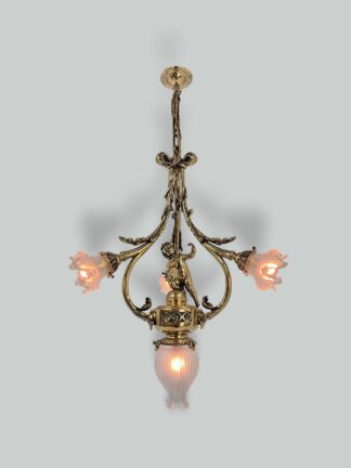 Unsigned | Neoclassical Ceiling Light | France c.1910