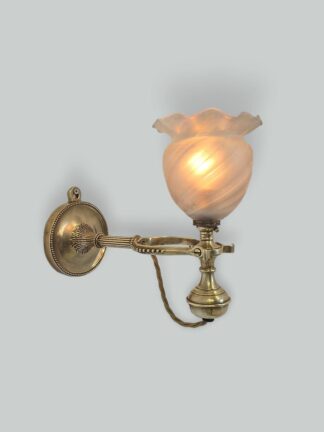 The Generel Electric Company (G.E.C) | Cast Brass "Gimbal" Table or Wall Lamp   | England c.1922 | SOLD