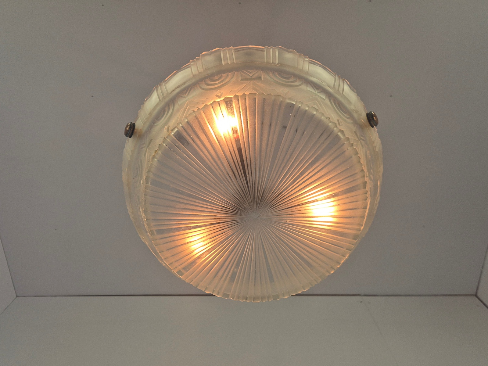 Verreries Charles Schneider | Art Deco Plafonnier | France c.1925-35 - Image 6