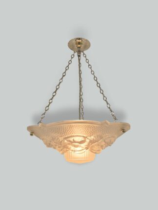 C.S.R France | Large Art Deco Plafonnier | France c.1930