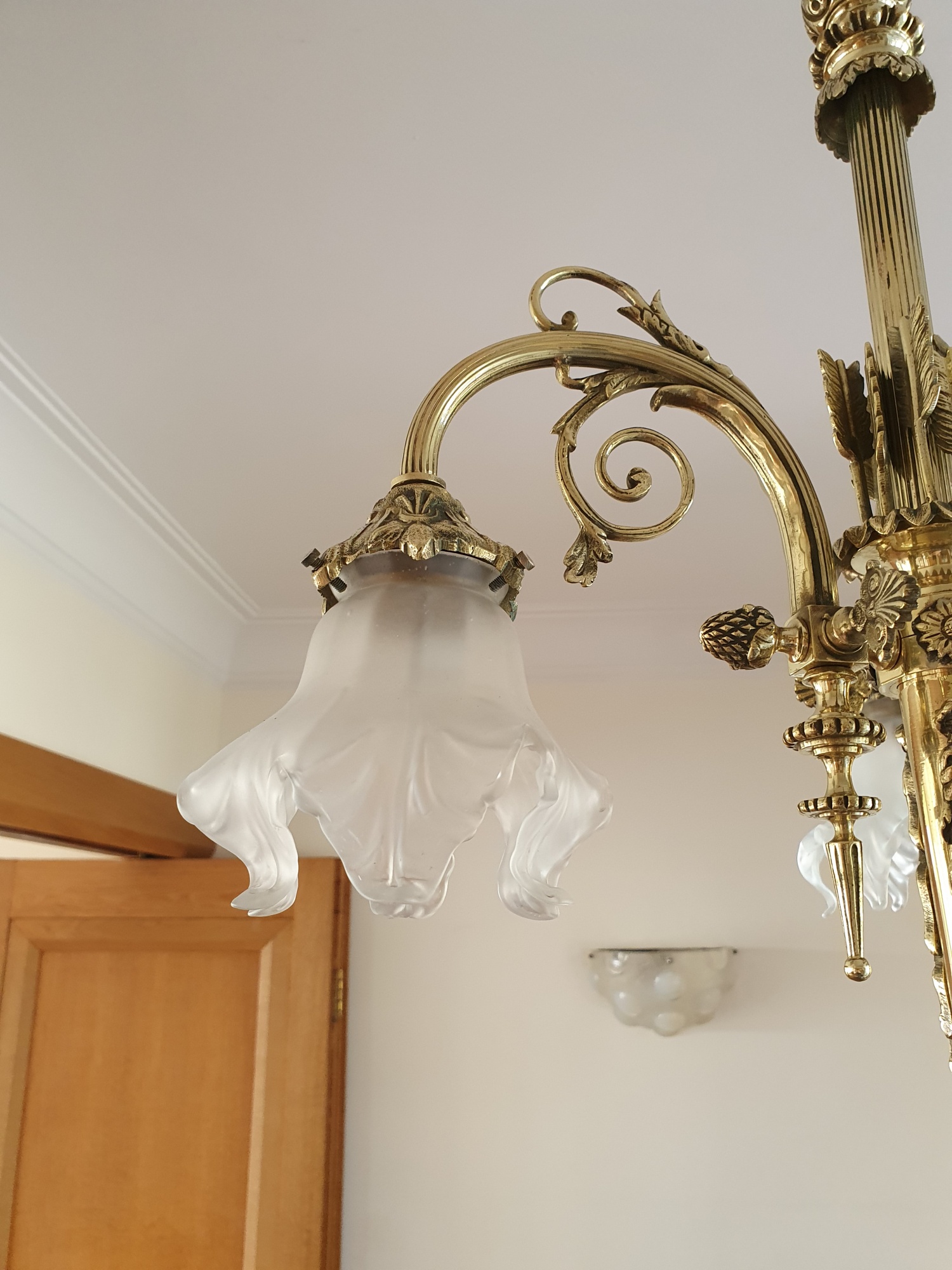 Fonderies de Bronze, Nanterre & Lyon | Neoclassical Electrolier | France Early c.20th - Image 8