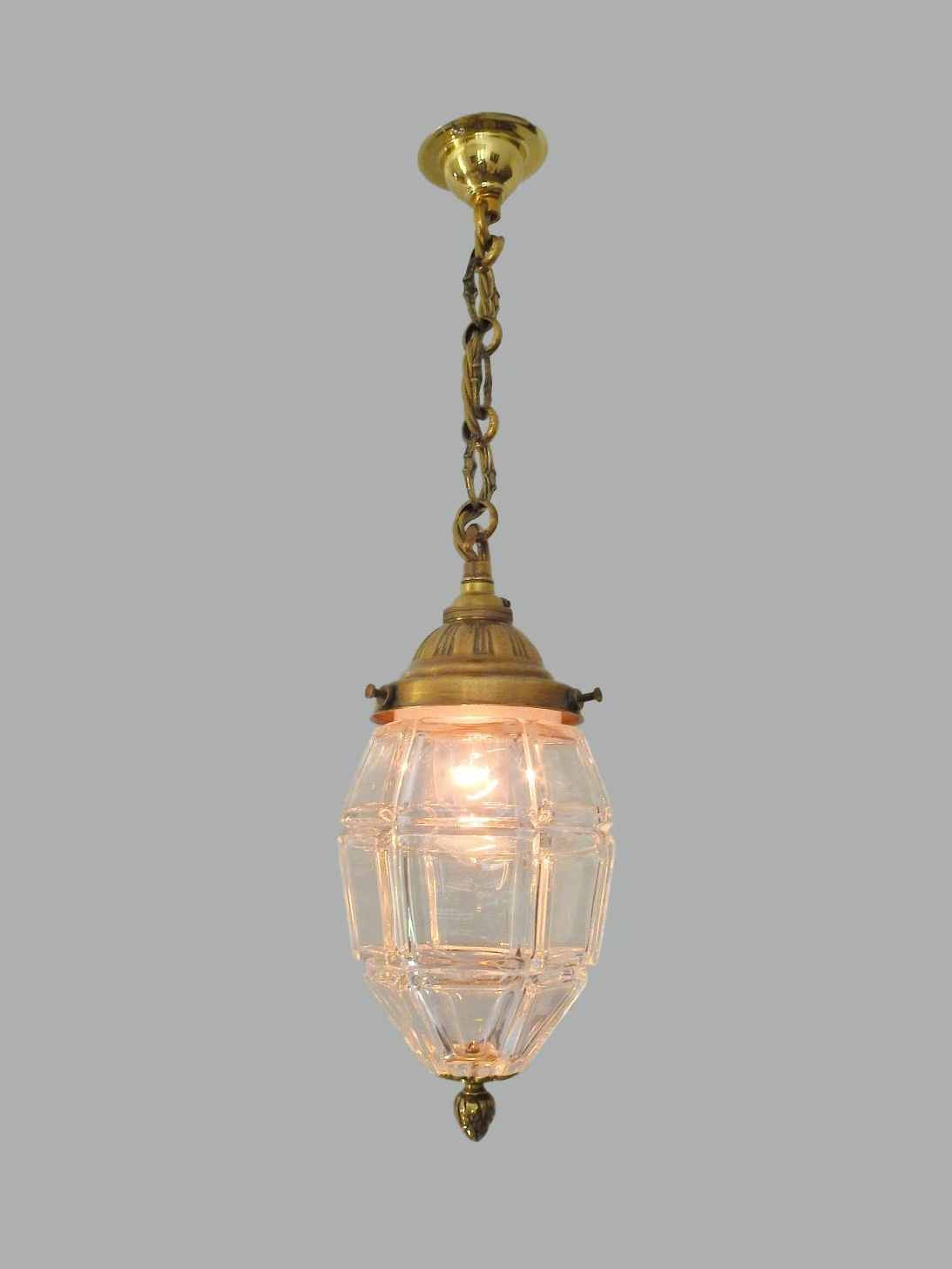 Carteyrade & Hubens, Paris | Small "Versailles" Prism Lantern | France Early c.20th | SOLD