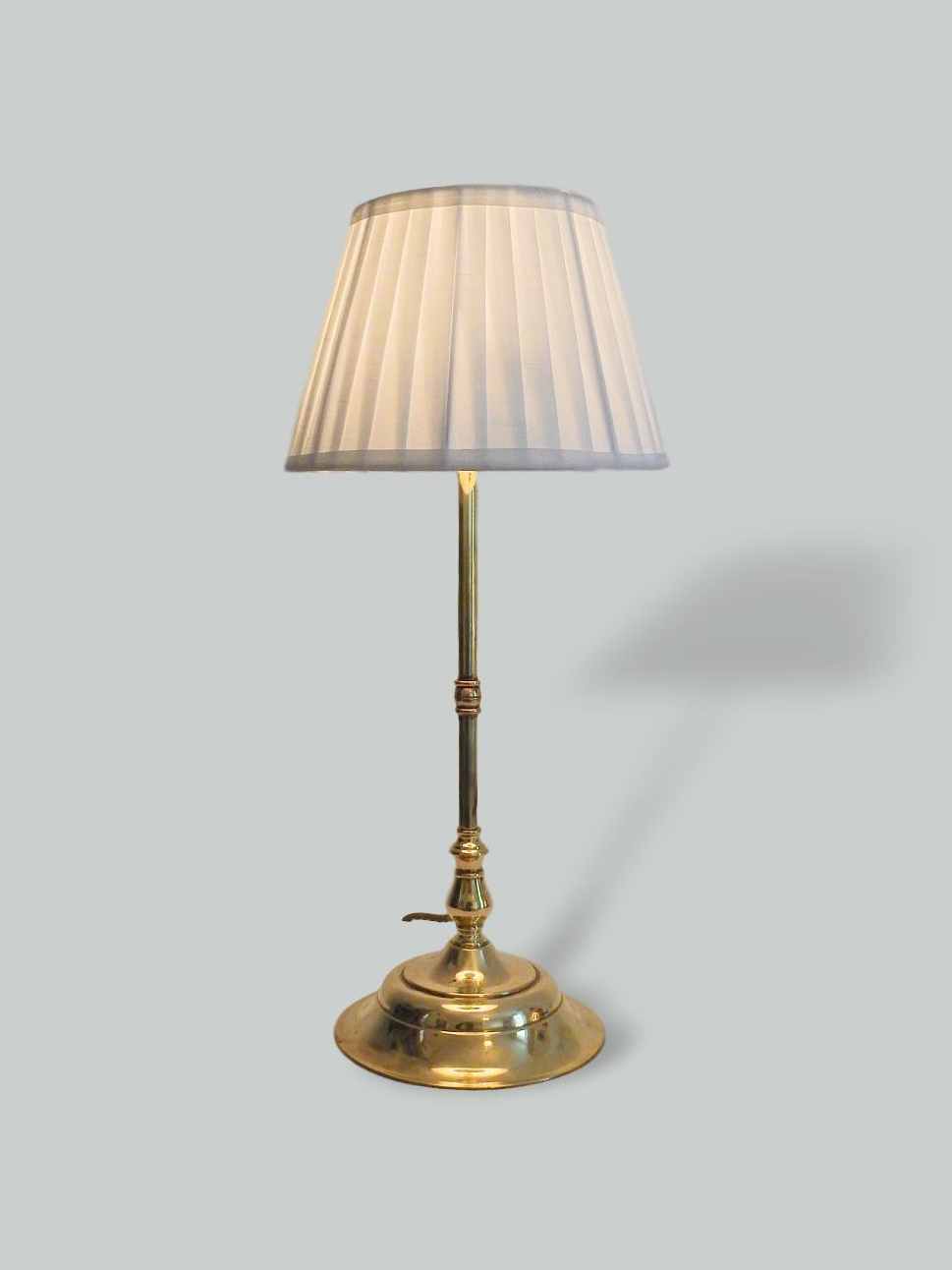 Unsigned | Cast Brass Table Standard | English c.1905 | SOLD