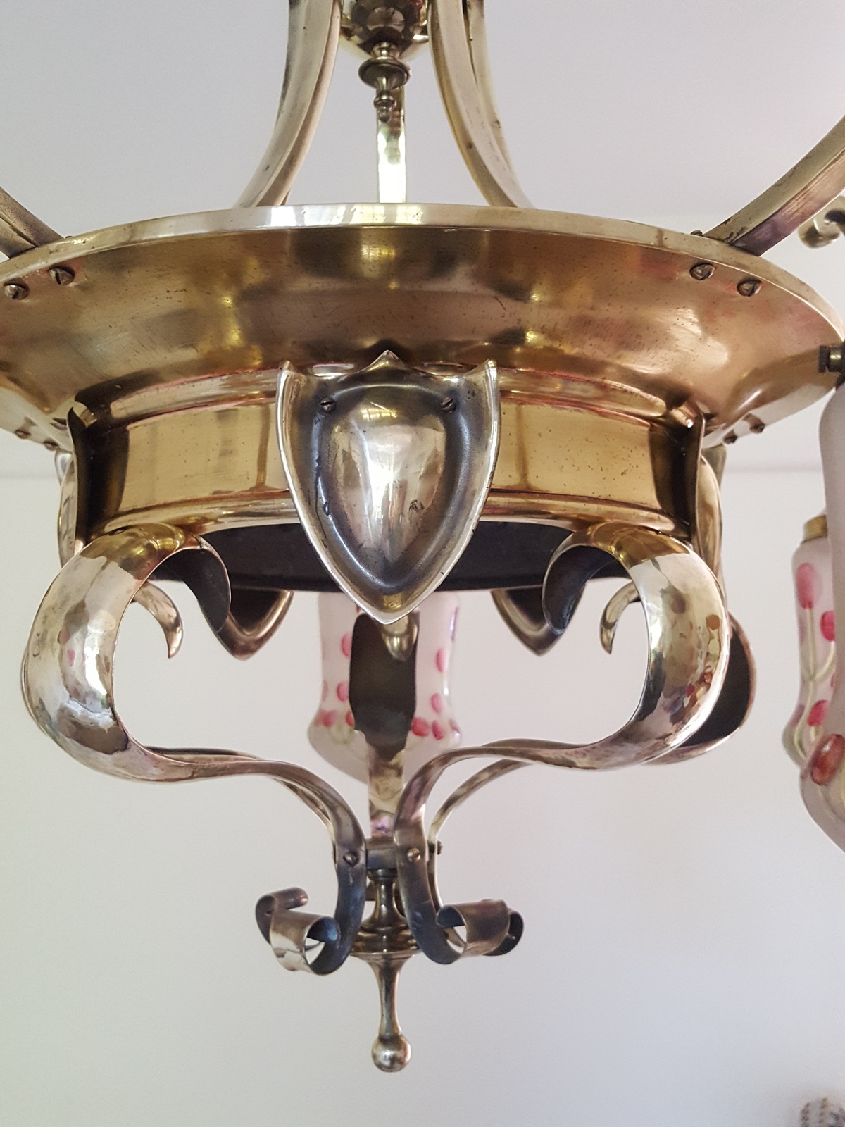 The General Electric Company (G.E.C) | 5 Branch Chandelier | England c.1920 | Sold - Image 4