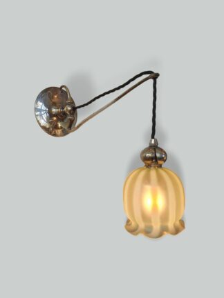 The General Electric Company (G.E.C) | 2 Silver-plated Arts & Crafts Wall Lights | England c.1905 | SOLD