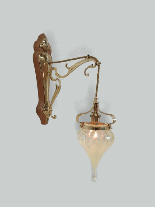 Attributed William Whitehouse & Co, Birmingham | 4 & 2 Art Nouveau Wall Lights | England c.1905 | SOLD