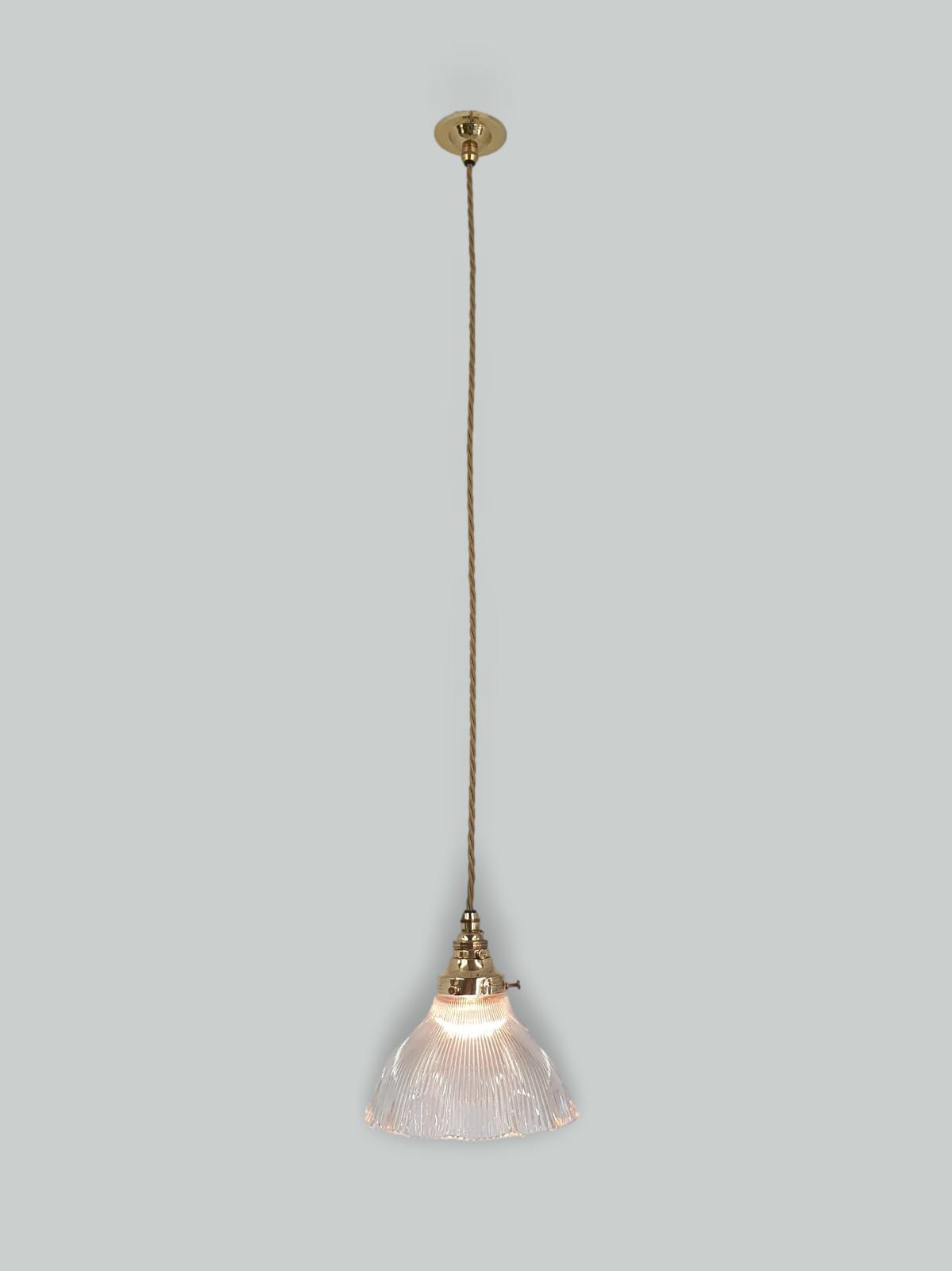 The Holophane Company | "Stiletto" Prism Reflector | England c.1900 | SOLD