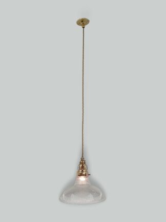 Unsigned | Large Holophane "Stiletto" Prism Reflector | England c.1900 | SOLD