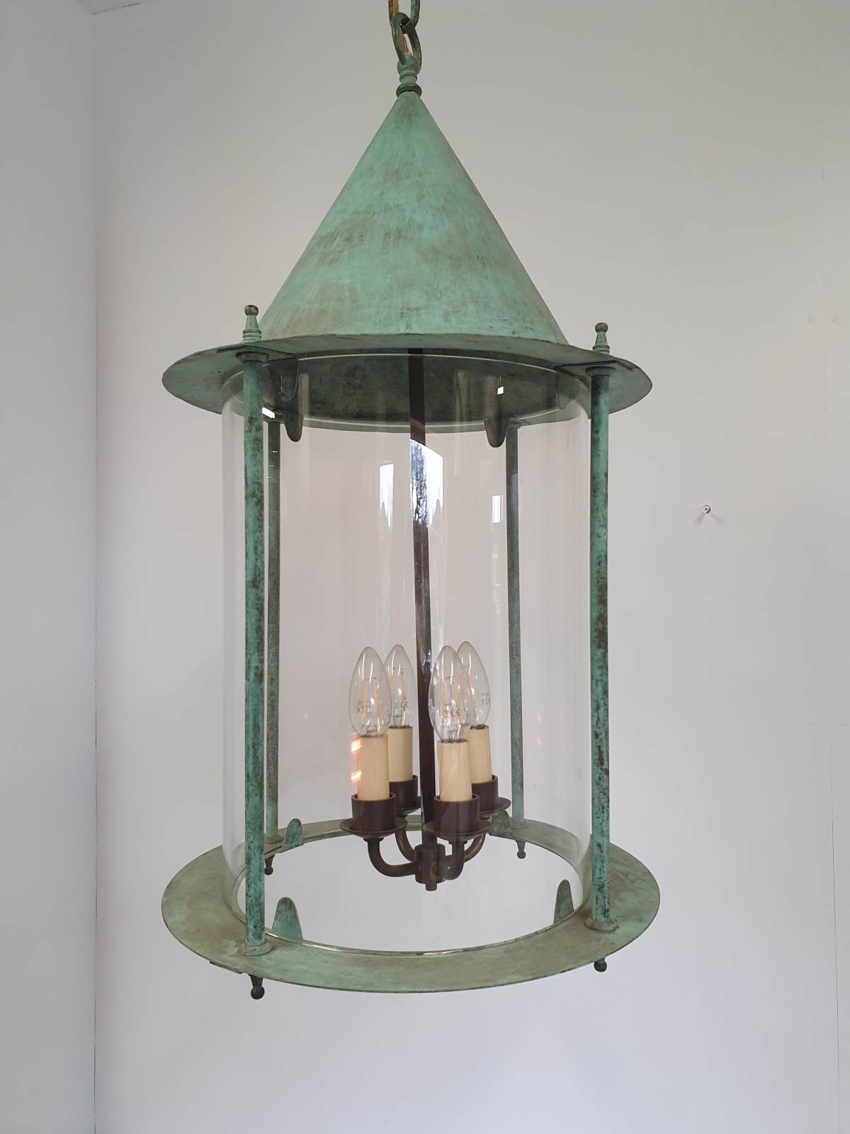 F.Samiei of reTouch Lighting | 2 Similar Monumental Arts & Crafts Lanterns | Available to Buy Seperately - Image 10