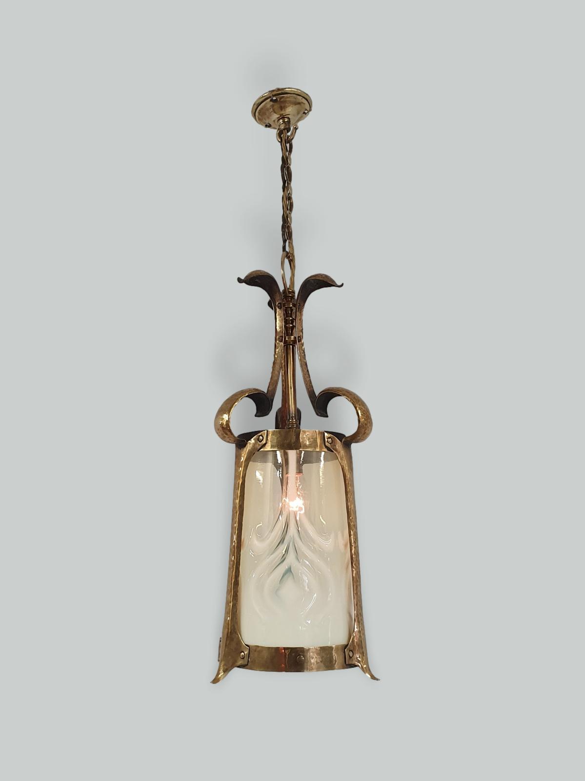 Attributed William Whitehouse & Co. with John Walsh Walsh | Arts & Crafts Lantern | England c.1900 | SOLD